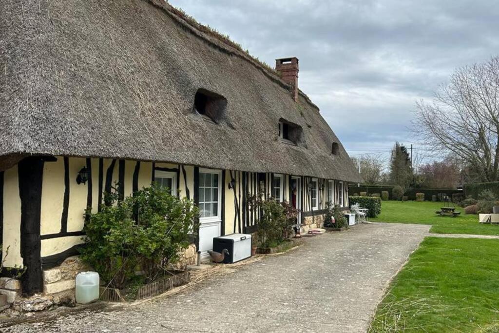 Chaumiere De Charme Cosy Villa Saint-Éloi-de-Fourques Buitenkant foto