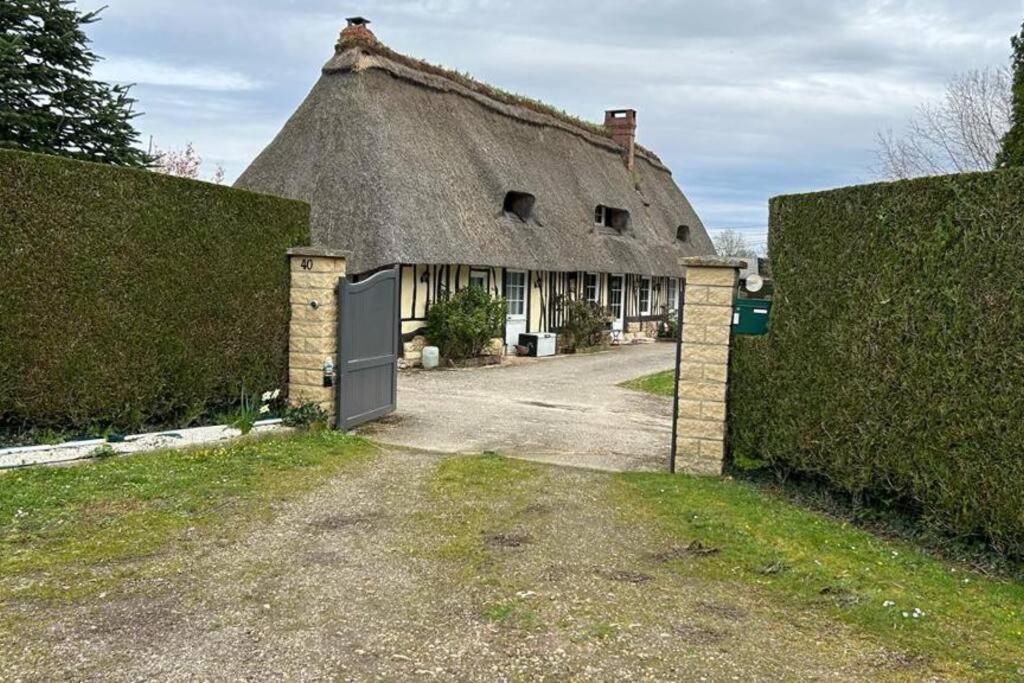 Chaumiere De Charme Cosy Villa Saint-Éloi-de-Fourques Buitenkant foto